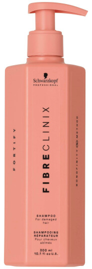 Schwarzkopf Fibre Clinix Fortify Sjampo 300 ml - Reparasjon og Styrking av Skadet Hår