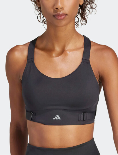 adidas Performance Fastim L Hs Bra - Black - A/B S