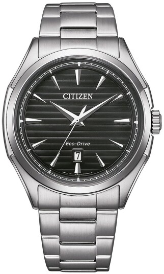 Citizen Herreklokke AW1750 85E Eco Drive Sort/Stål Ø41 mm Citizen Herreklokke AW1750 85E Eco Drive Sort/Stål Ø41 mm