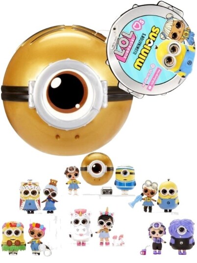 Lol Surprise Loves Minions Tots Samledukke Med Minions-Tema
