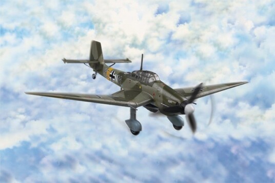 HobbyBoss Ju-87D-3 Modellfly Byggesett 1:72