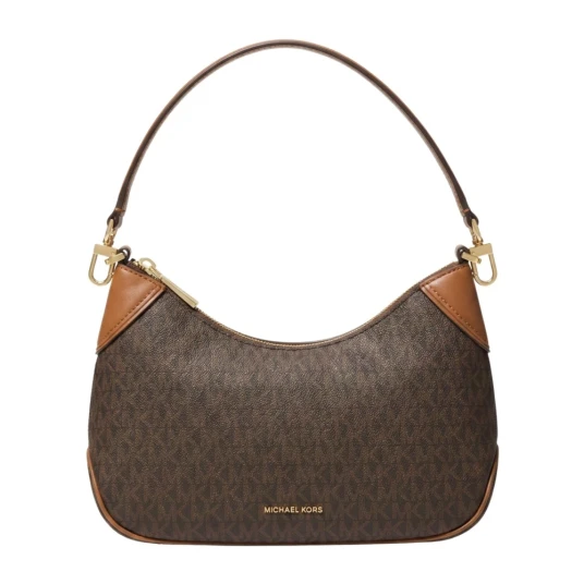 Michael Kors Md Conv Pouchette Xbody   Brown   ONE SIZE