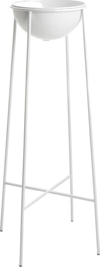 Enjoy Design Blomsterpotte i stativ hvit H:85