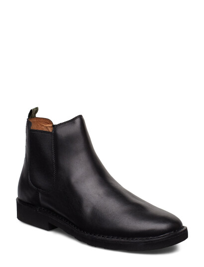 Polo Ralph Lauren Talan Leather Chelsea Boot - Black - 44 Polo Ralph Lauren Talan Leather Chelsea Boot - Black - 44