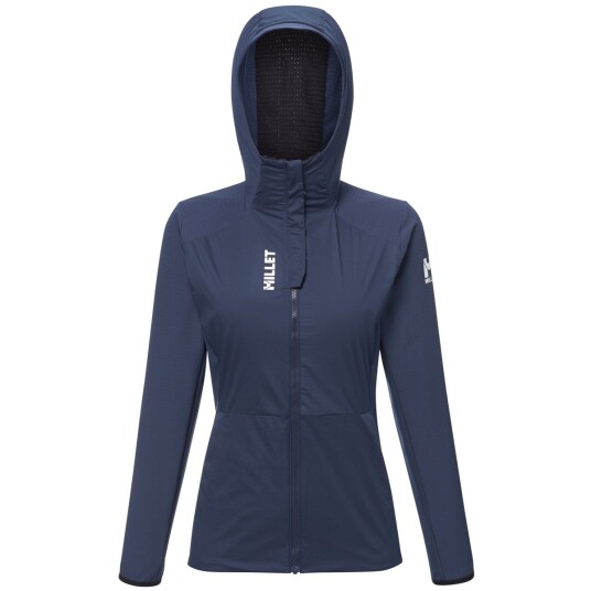 Millet Seneca Hybrid Hoodie W Saphir M Millet Seneca Hybrid Hoodie W Saphir M