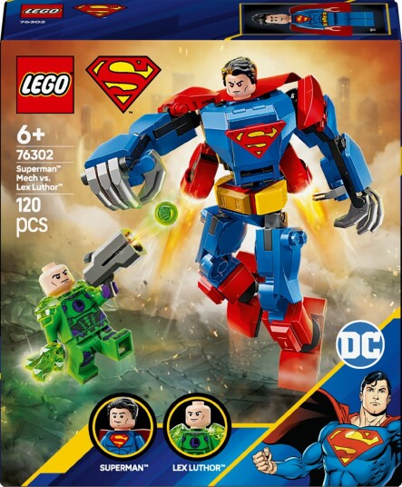 LEGO Super Heroes 76302 Superman-robot mot Lex Luthor LEGO Super Heroes 76302 Superman-robot mot Lex Luthor