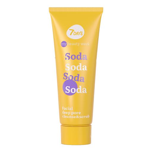 7DAYS My Beauty Week  Facial Deep Pore Cleanse & Scrub SODA  80 ml