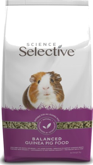 Science Selective Marsvinfôr 2 X 3 kg