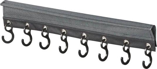 ProPlus Universal Knaggrekke 58cm polyester/plast   svart
