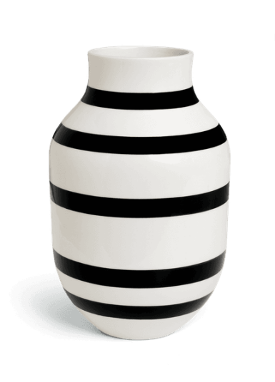 Kähler Omaggio Vase 305 mm Svart Kähler Omaggio Vase 305 mm Svart