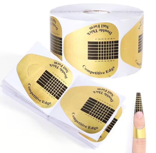 Otego 100st Nagelmallar nagelformar nagelmall nailform nailforms