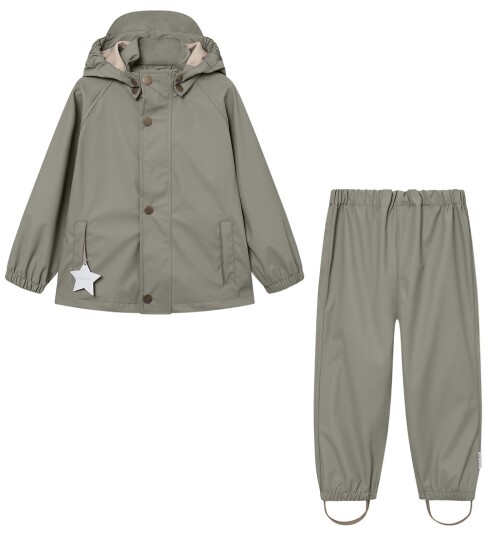 MINI A TURE Matreinar Rain Set. Grs - Green - 110