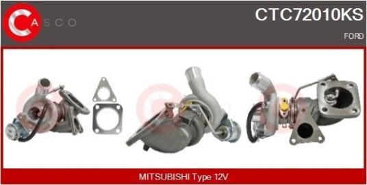 Turbolader CASCO CTC72010KS Turbolader CASCO CTC72010KS