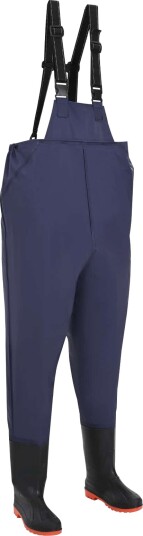Brystvadebukser med Støvler PVC-belagt polyester Størrelse 43