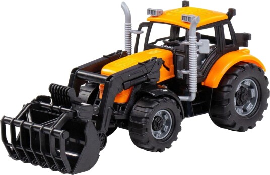 Polesie 35295 Leketraktor Med Frontlaster 1:32 Fra 3 År Gul