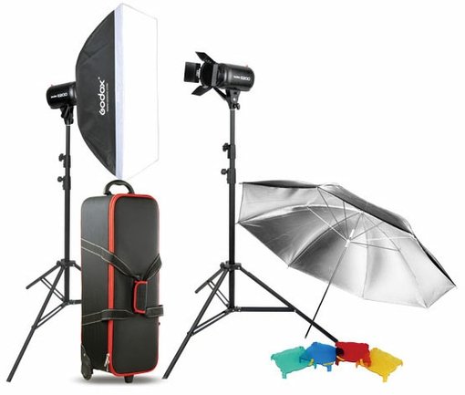 Studiopakke - Godox Studio Kit E300-F
