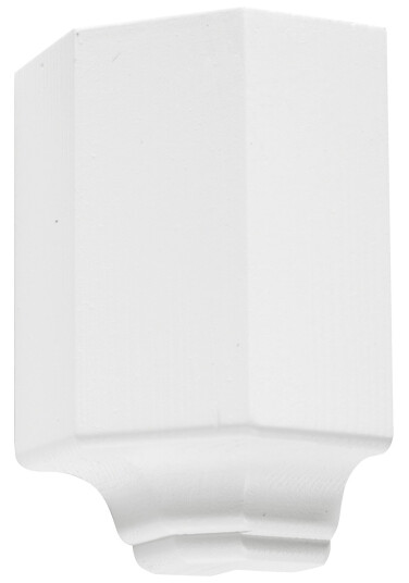 Rindalslist TAKKLOSS 55X55X100 FURU UTVENDIG HJØRNE MALT