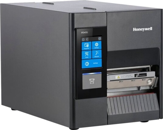 Honeywell Pd45s0f Etikettskriver Direktetermisk / Termisk Overføring Rull 11,4 Cm 203 Dpi Inntil 250 Mm/Sek Lan Usb 2.0 Usb 2.0 Vert Seriell Skreller Med Fôrtilbakespoling