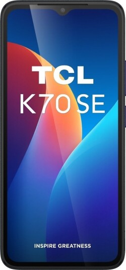 TCL K70 SE 64GB 4G Smarttelefon med Dobbelt-Sim og 6,5" Skjerm - Indigo Sort TCL K70 SE 64GB 4G Smarttelefon med Dobbelt-Sim og 6,5" Skjerm - Indigo Sort