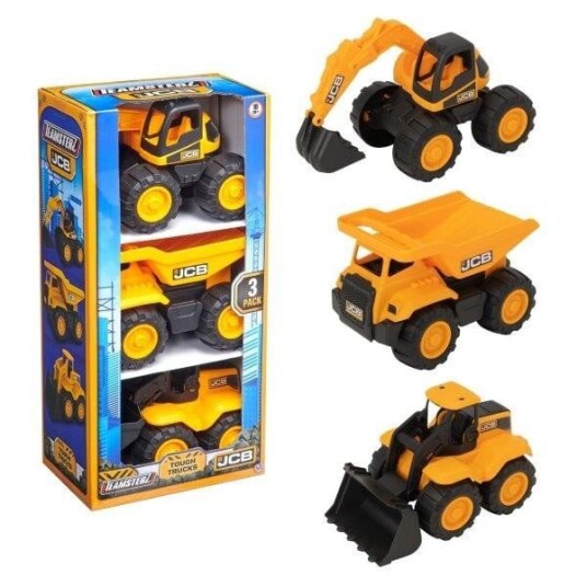 Teamsterz JCB Byggelekesett 3 Stk.