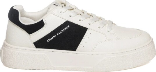 Armani Exchange, Herre, Sko, Hvit, 43 EU,