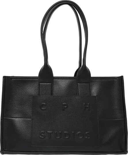 Copenhagen Studios Cph Bag 16 Recycled Leather Black - Black - ONE SIZE