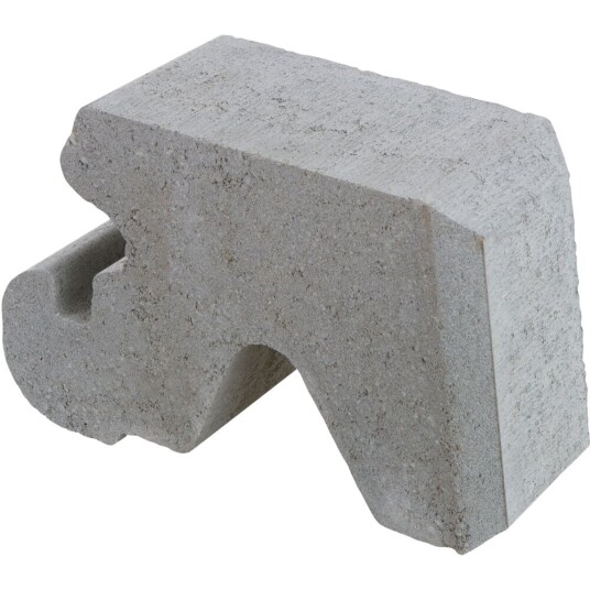 Aaltvedt Støttemur Mini 1 2 Grå 12,5x28x17