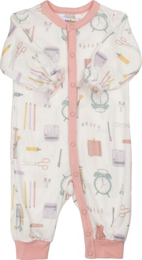 Joha Girls bambus heldress pysjamas til baby pink (100) 100 Joha Girls bambus heldress pysjamas til baby pink (100) 100