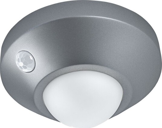 Osram Nightlux Ceiling nattlampe med sensor sølv