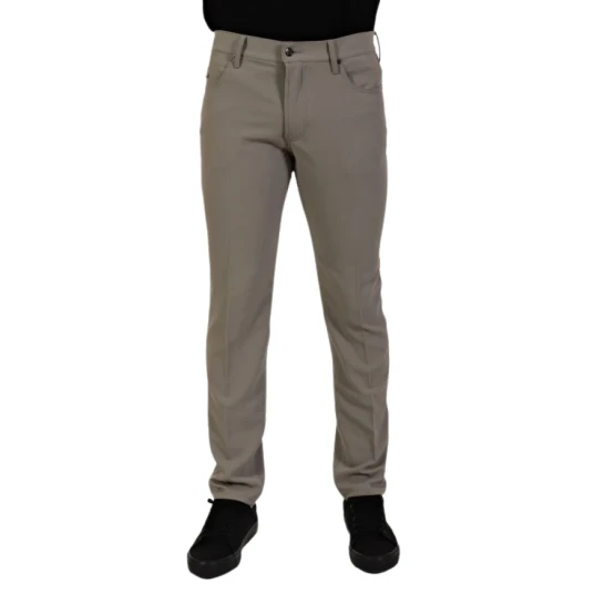 Emporio Armani, Herre, Bukser, Grå, W38,