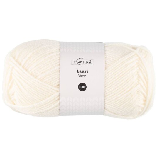 Ullgarn Lauri off white 100 g Ullgarn Lauri off white 100 g