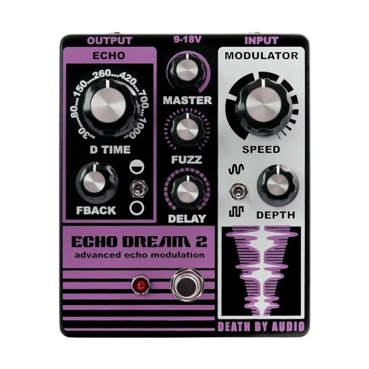 Death By Audio Echo Dream Ii Modulated Delay/echo Death By Audio Echo Dream Ii Modulated Delay/echo