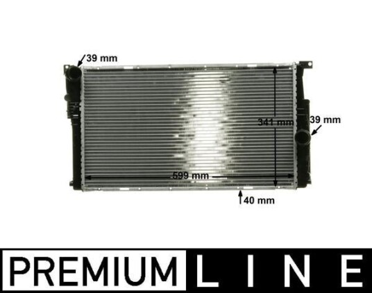 Radiator MAHLE ORIGINAL CR 1908 000P