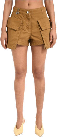 Pinko Dame Shorts Brun M, Pinko Dame Shorts Brun M,