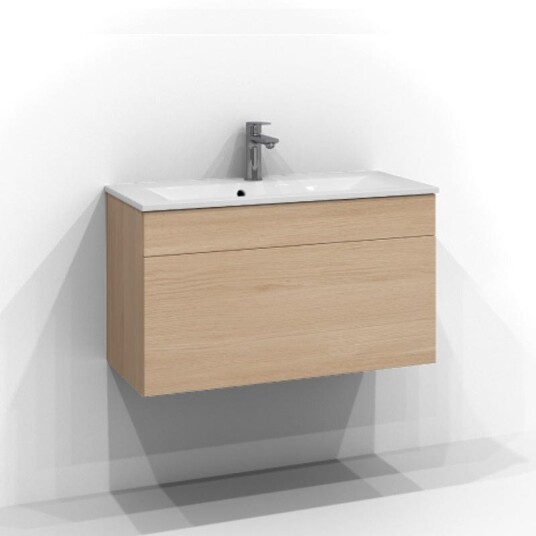 Svedbergs Poem Plan Servantskap Slim D35 med 1 Skuff Ren eik / 80cm Push Open SV-3358131-P Svedbergs Poem Plan Servantskap Slim D35 med 1 Skuff Ren eik / 80cm Push Open SV-3358131-P