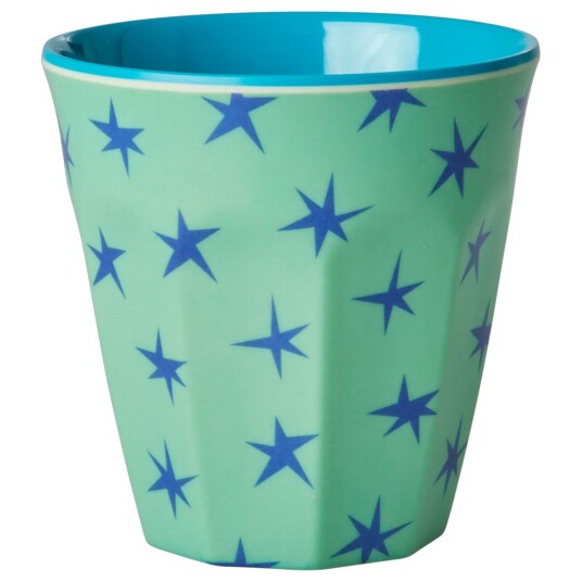 Rice Melamine Cup med Stars Print Medium 250 ml