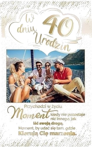 Gratulasjonskort Bursdag 40 Ps16