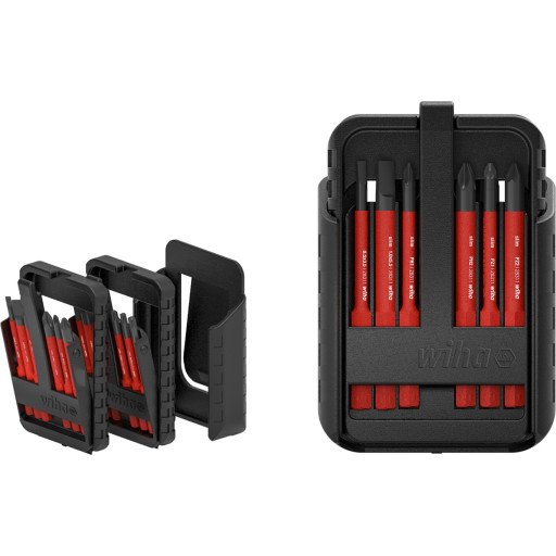 Wiha 12-deling VDE Godkjente Torx SlimBit Bitssett 1000 V Wiha 12-deling VDE Godkjente Torx SlimBit Bitssett 1000 V