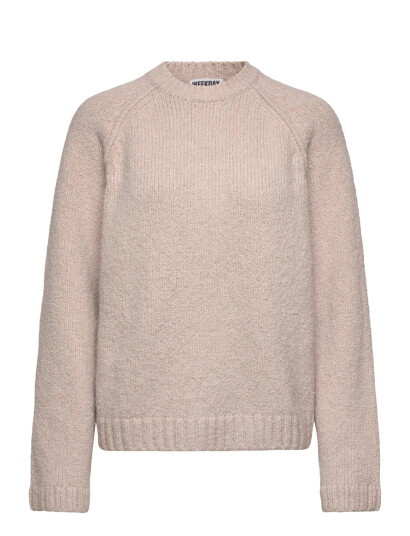 Weekday Relaxed Knitted Sweater - Pink - S Weekday Relaxed Knitted Sweater - Pink - S