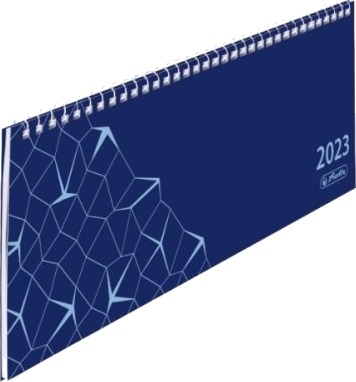 Herlitz 50042104, Bord, 60 Sider, Blå, Hvit, Tysk, Spiral, 296 Mm