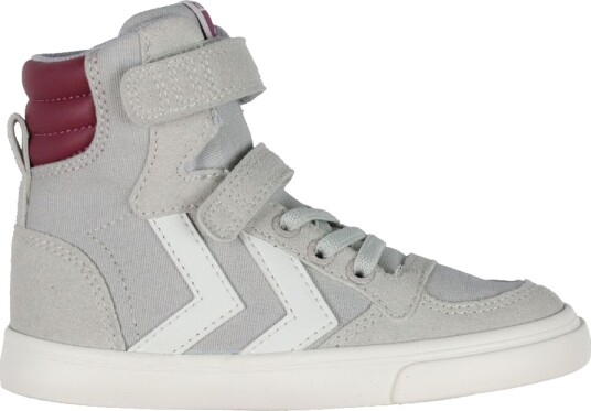 Hummel Støvler Slimmer Stadil High Jr Lunar Rock Hummel 29 Støvler Grå Hvit