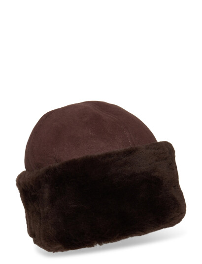 Rosemunde Rhsydney Shearling Hat - Brown - L/XL