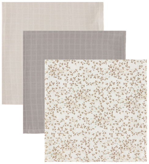 Cam Gulpekluter Musselin 3pk. Copenhagen Beige Mix Cam Gulpekluter Musselin 3pk. Copenhagen Beige Mix