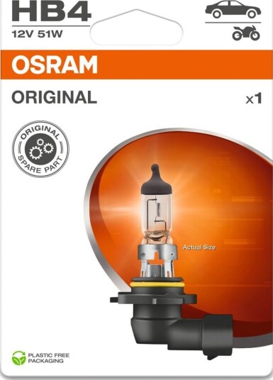 OSRAM 9006-1BL Lyspære, fjernlys