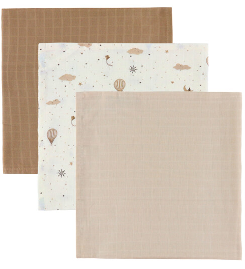 Cam Cam Copenhagen Stofbleer 3-pak Mix Dreamland/Camel/Sand