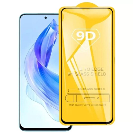 INCOVER Honor 90 Lite Skjermbeskytter i Glass - Full Fit - Svart Kant