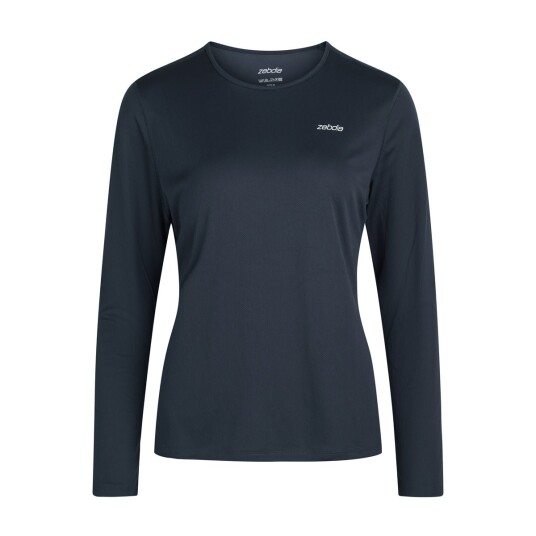 ZEBDIA Women Longsleeved Sports Tee - Navy - L ZEBDIA Women Longsleeved Sports Tee - Navy - L