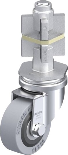 Blickle 623470 Lra-Vpa 50K-E07 Hjul, Hjuldiameter 50 Mm, Bæreevne (Maks.) 40 Kg, 1 Stk