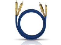 Oehlbach NF 1 Master Set - Lydkabel - RCA hann til RCA hann - 0.5 m - blå Oehlbach NF 1 Master Set - Lydkabel - RCA hann til RCA hann - 0.5 m - blå