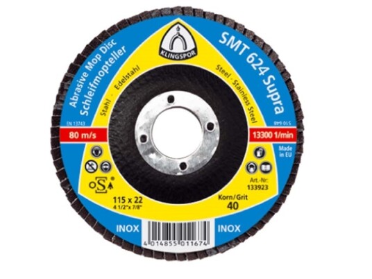 Klingspor Lamellskive SMT 624 Korn 120 125mm